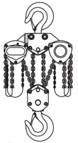 ALL MATERIAL HANDLING MA-SERIES HAND CHAIN HOIST