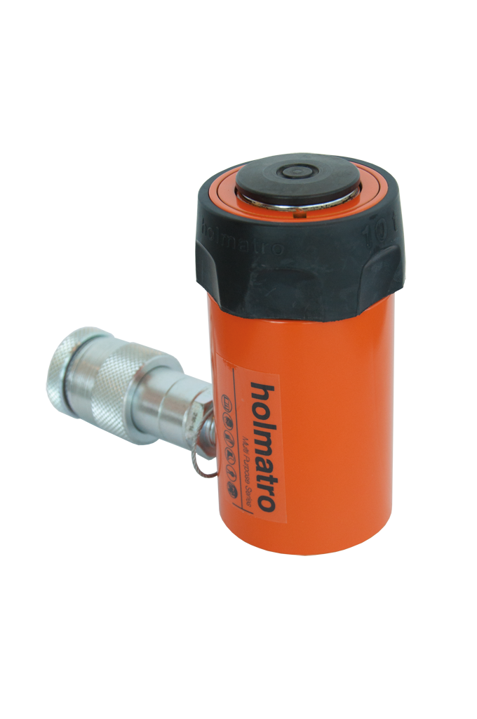 Holmatro HGC 10 S 5 Multi Purpose Cylinder, 10 Ton Capacity, 2" Stroke, 4.8" Collapsed Height