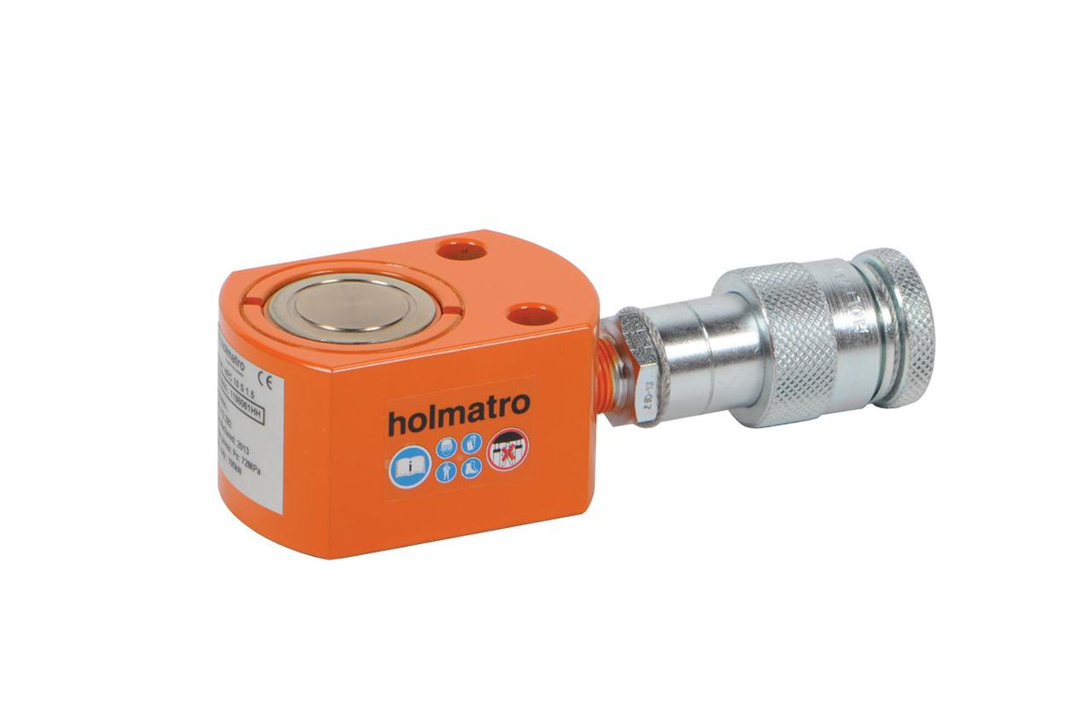 Holmatro HFC 10 S 1.5, Flat Cylinder, 10 Ton Capacity, .59" Stroke, 1.8" Collapsed Height